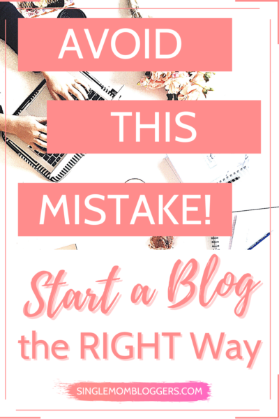 Avoid this Mistake - Start a Blog the Right Way with WordPress
