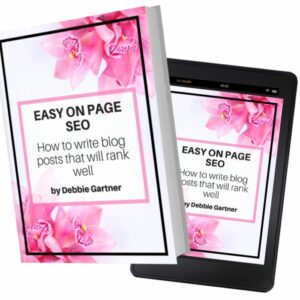 Easy On Page SEO ebook by Debbie Gartner