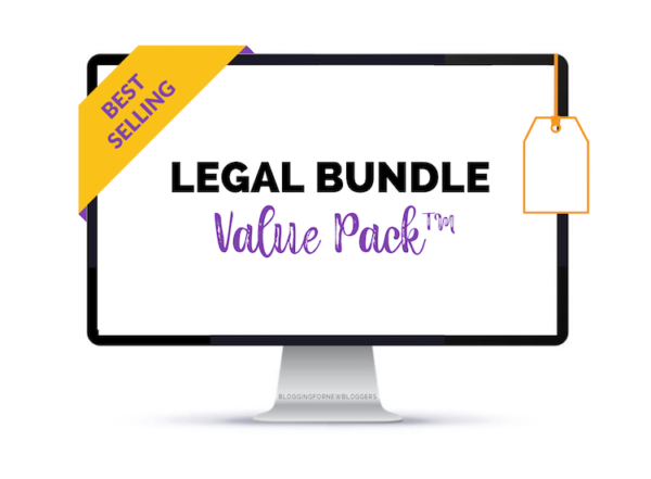 Legal Bundle Value Pack for Bloggers