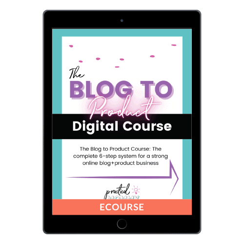 The Blog to Product Digital Course included in Genius Blogger's Toolkit 2021